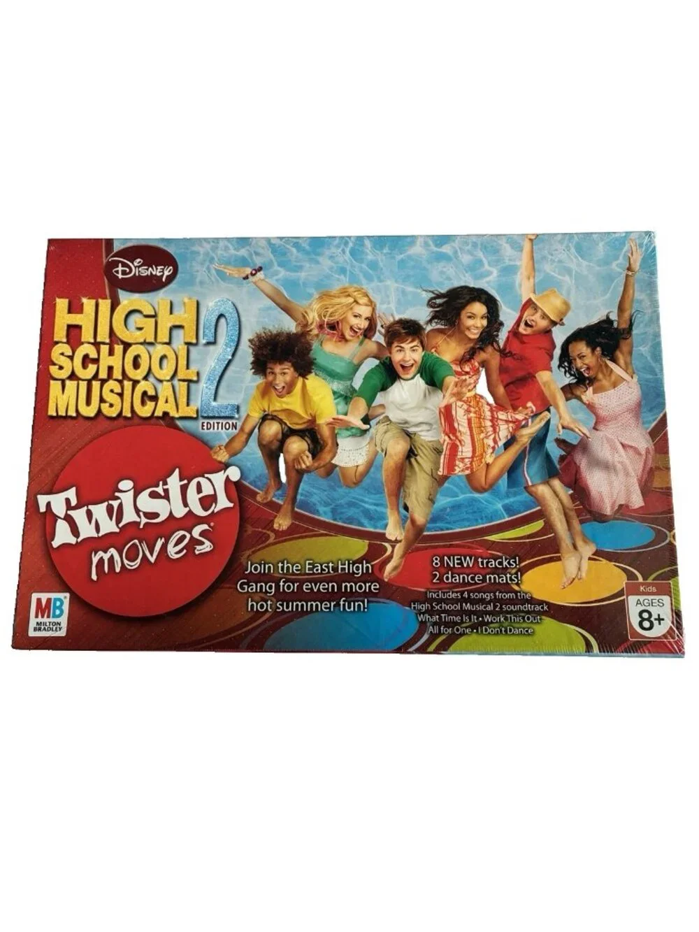 High School Musical 2 Twister Moves Game Sealed Hasbro Milton Bradley 2007